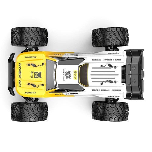 MJX HYPER GO 14207 1/14 2.4G Brushless High Speed RC Car Vehicle Models 53km/h Two Shells - One Battery