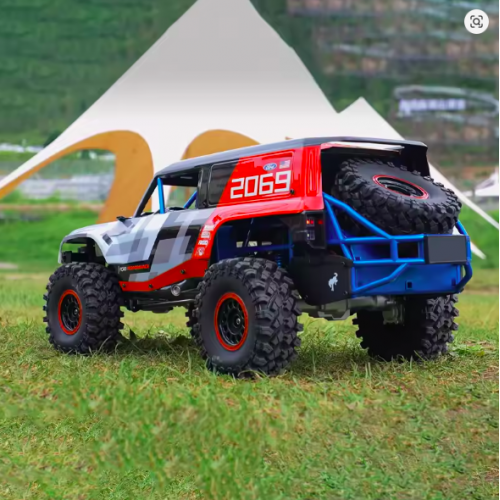 MJX Hypergo1:8 brushless H8P Remote control simulation Ford Bronco Baja 1000 PC material car shell electric 4WD climbing off-road Car