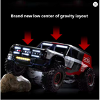 MJX Hypergo1:8 brushless H8P Remote control simulation Ford Bronco Baja 1000 PC material car shell electric 4WD climbing off-road Car
