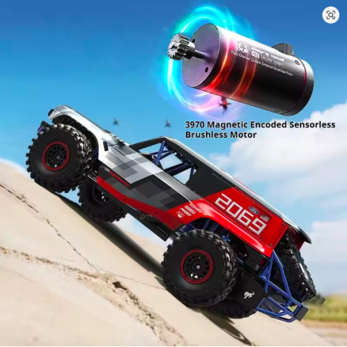 MJX Hypergo1:8 brushless H8P Remote control simulation Ford Bronco Baja 1000 PC material car shell electric 4WD climbing off-road Car