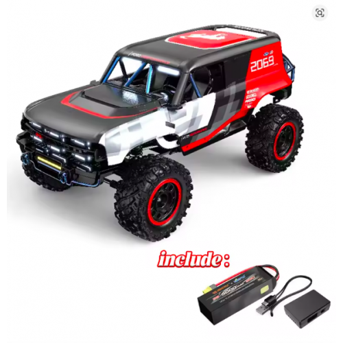 MJX Hypergo1:8 brushless H8P Remote control simulation Ford Bronco Baja 1000 PC material car shell electric 4WD climbing off-road Car