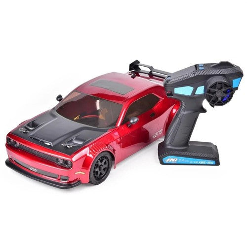 HNR H9802 PANTHER 1/10 2.4G 4WD Brushless RC Car Drift On-Road Flat Running Electric Remote Control Racing Vehicles Models Toys Hobbywing Motor ESC - Red